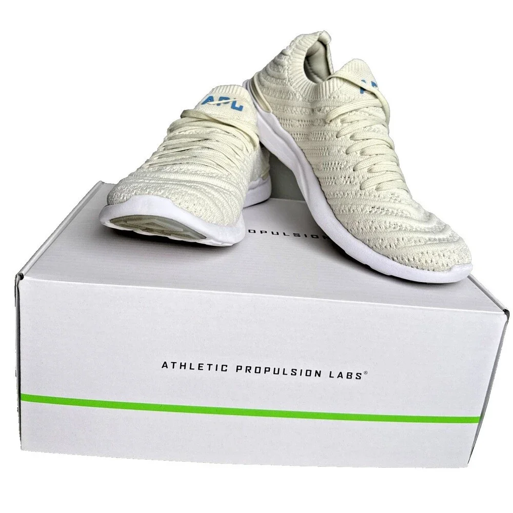 APL TechLoom Wave Women’s Sneakers Size 7.5 Blue White Athletic Propulsion Labs